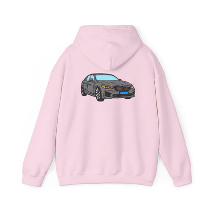 Strong Pulse™ unisex heavy blend hoodie 'bmw 116d'