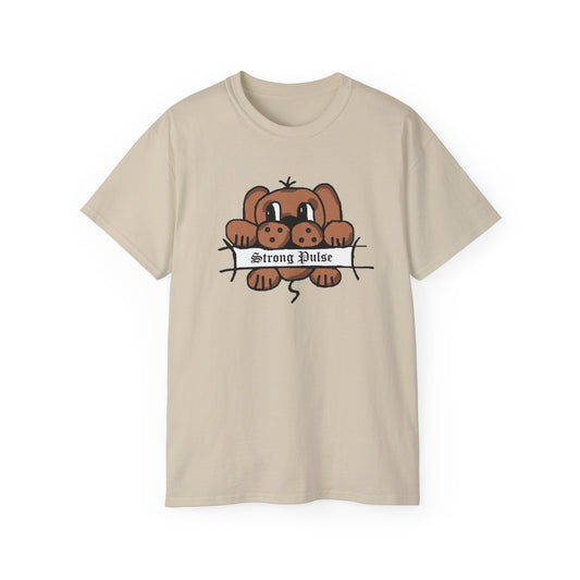 Strong Pulse™ Unisex Ultra Cotton T-shirt 'Puppy'