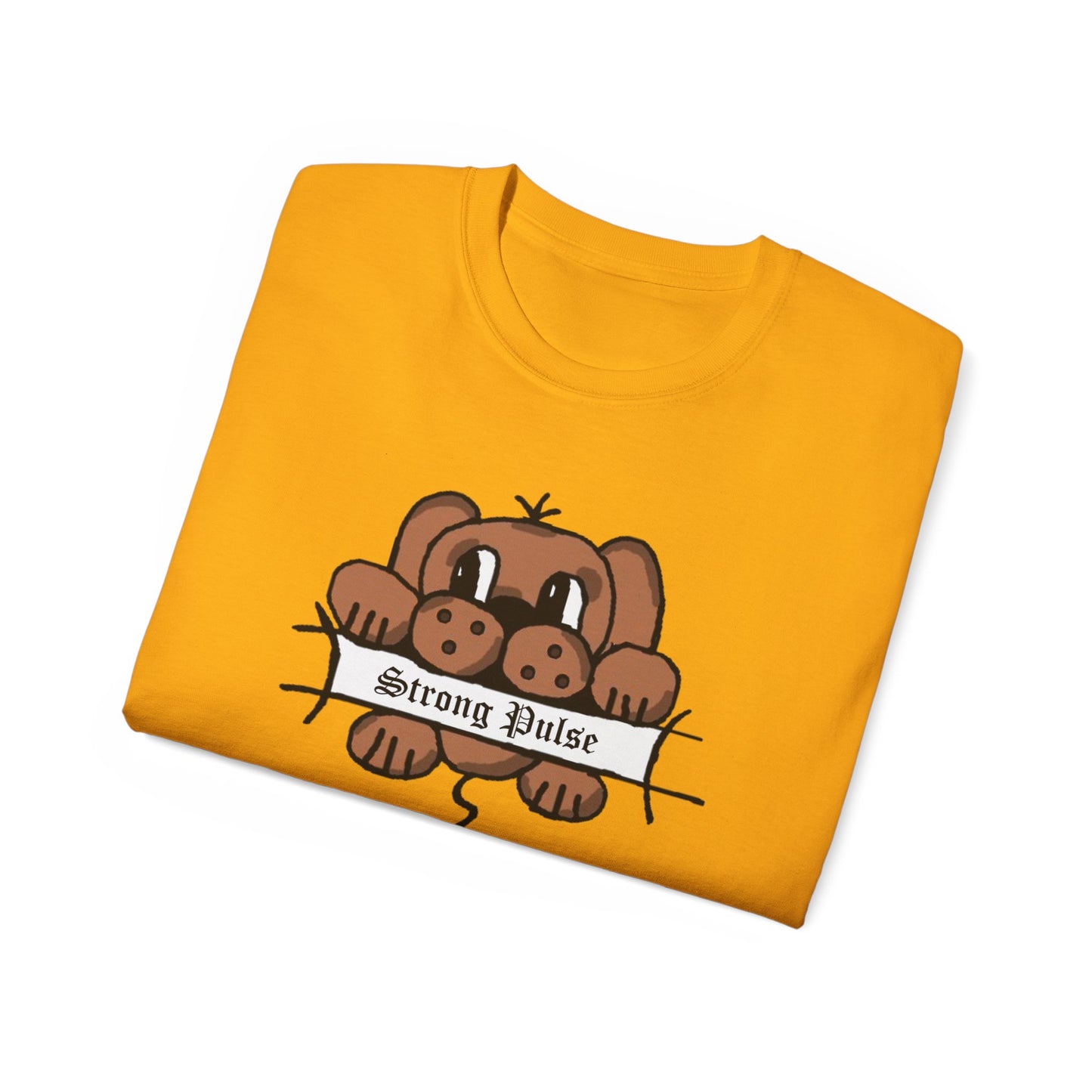 Strong Pulse™ Unisex Ultra Cotton T-shirt 'Puppy'
