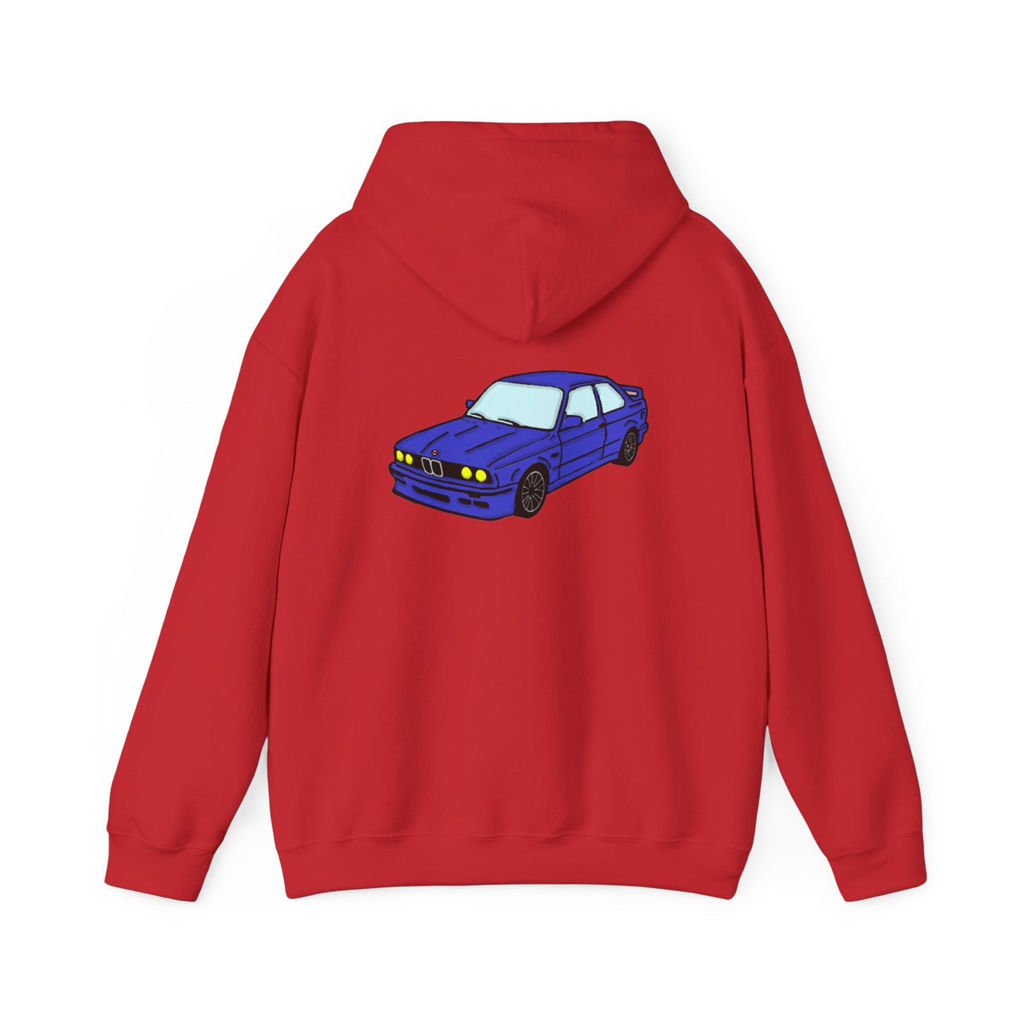 Strong Pulse™ unisex heavy blend hoodie 'bmw M3 e30'