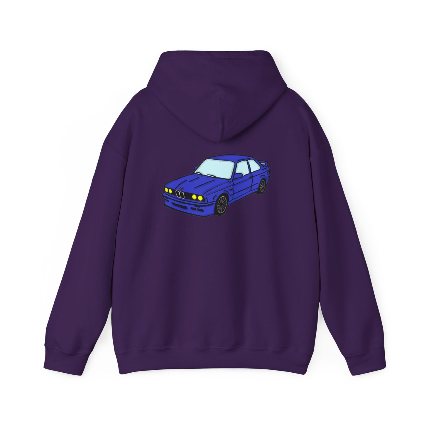 Strong Pulse™ unisex heavy blend hoodie 'bmw M3 e30'
