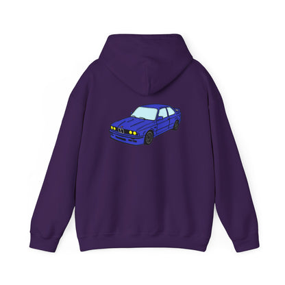 Strong Pulse™ unisex heavy blend hoodie 'bmw M3 e30'