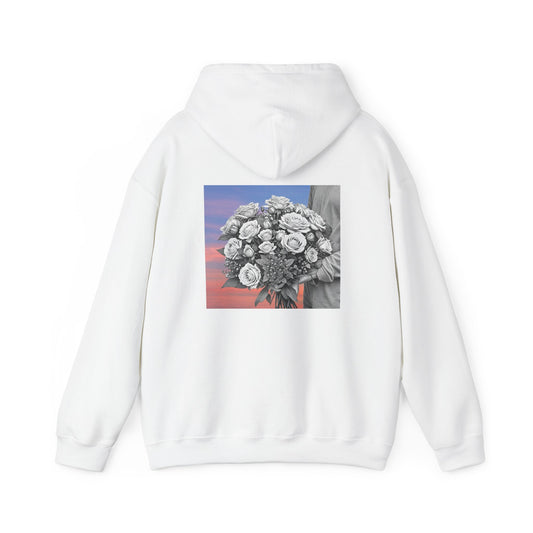 Strong Pulse™ unisex heavy blend hoodie 'flowers'
