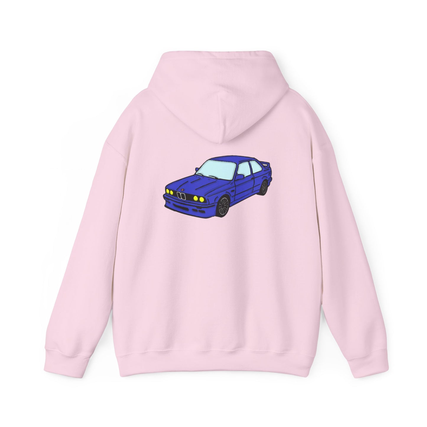 Strong Pulse™ unisex heavy blend hoodie 'bmw M3 e30'