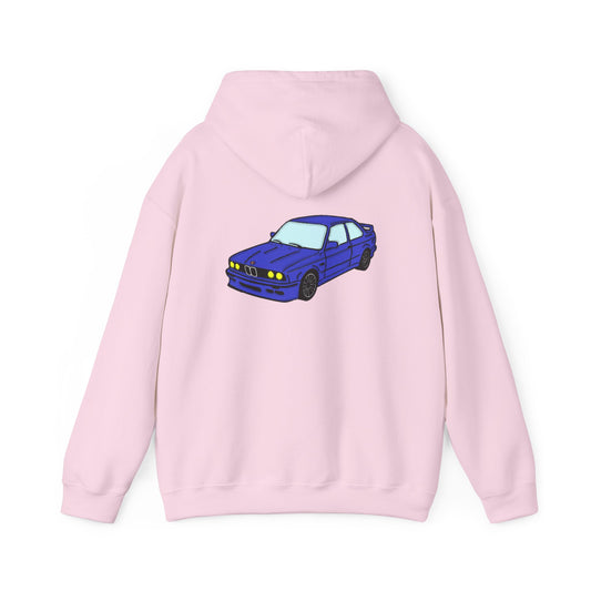Strong Pulse™ unisex heavy blend hoodie 'bmw M3 e30'