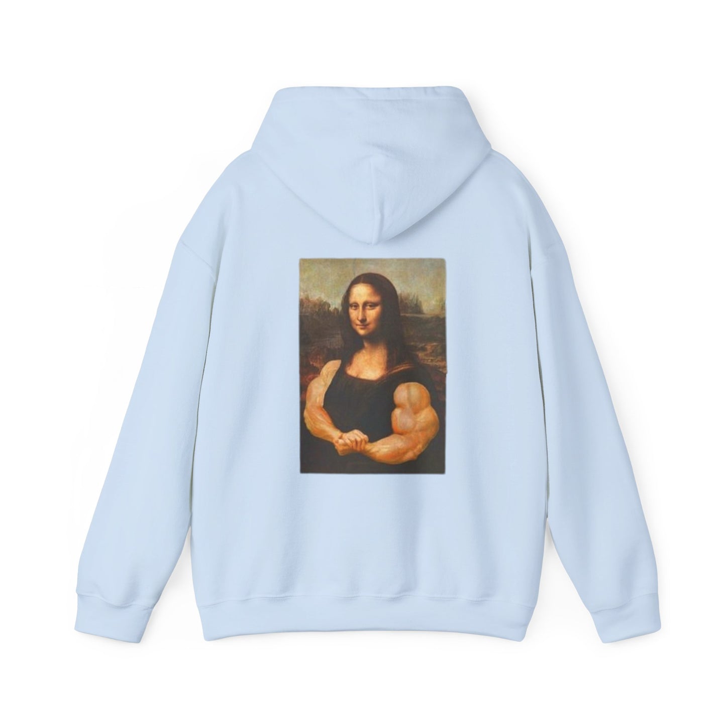 Premium Strong Pulse™ unisex heavy blend hoodie 'Mona Lisa'