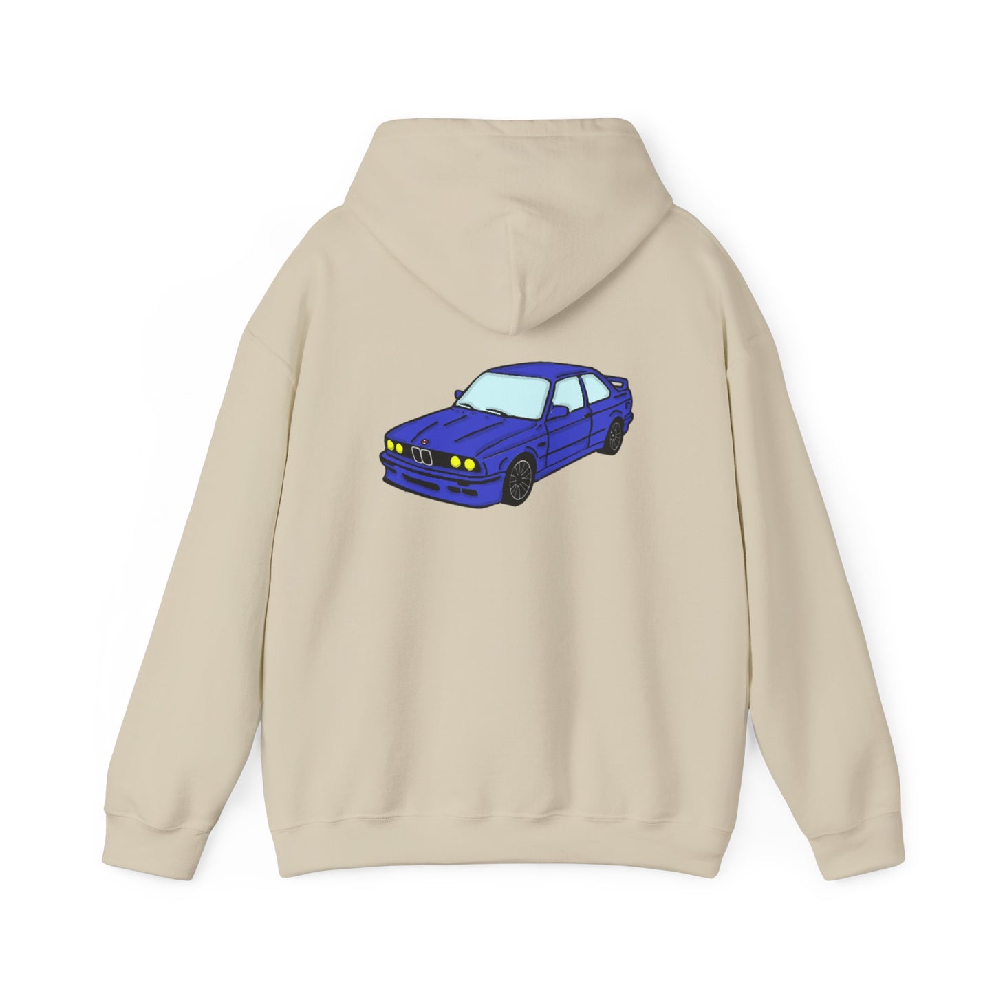 Strong Pulse™ unisex heavy blend hoodie 'bmw M3 e30'