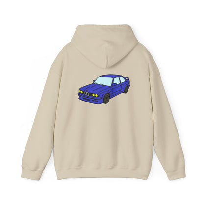 Strong Pulse™ unisex heavy blend hoodie 'bmw M3 e30'